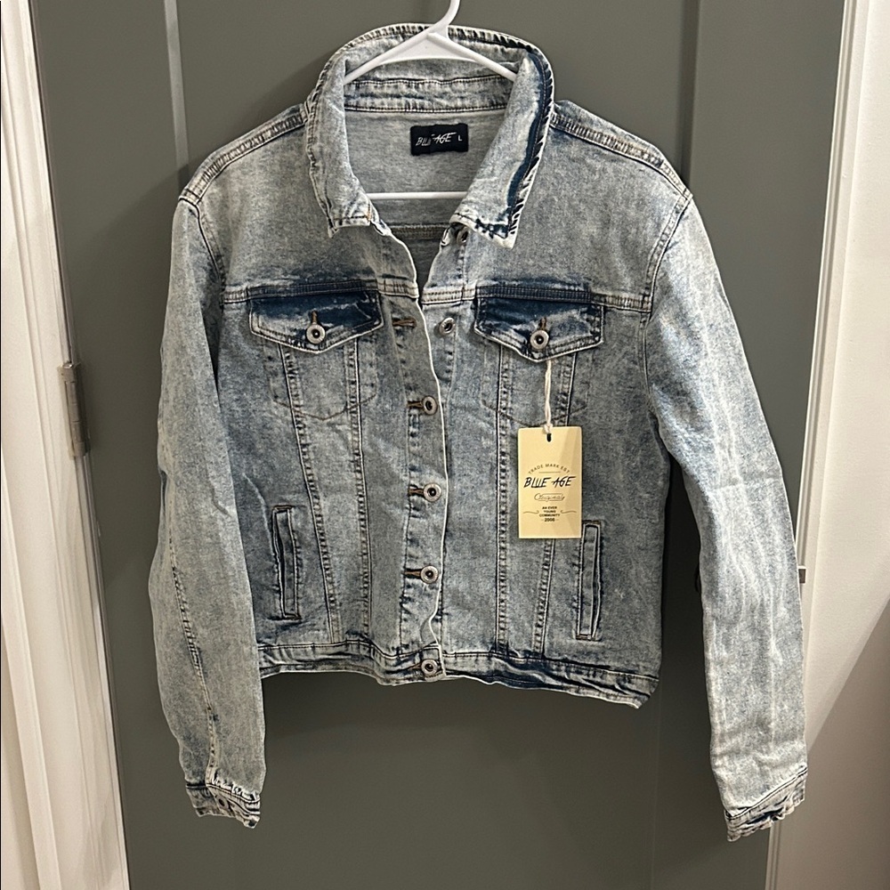 Blue Age Women's Denim Jean Jacket